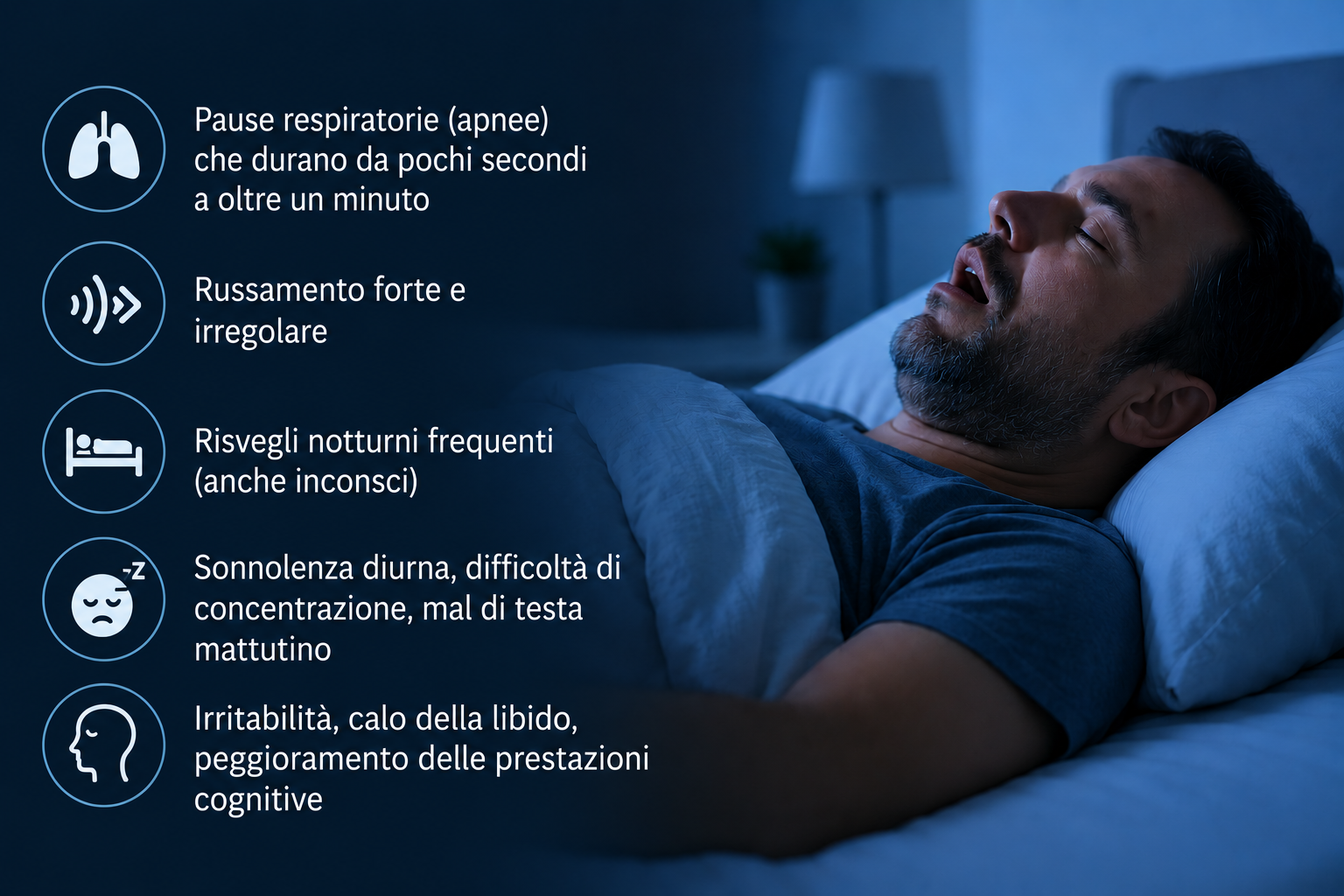 Apnee notturne Bologna